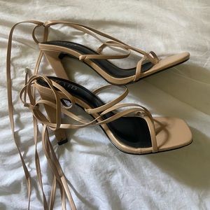 Lace Up Heels